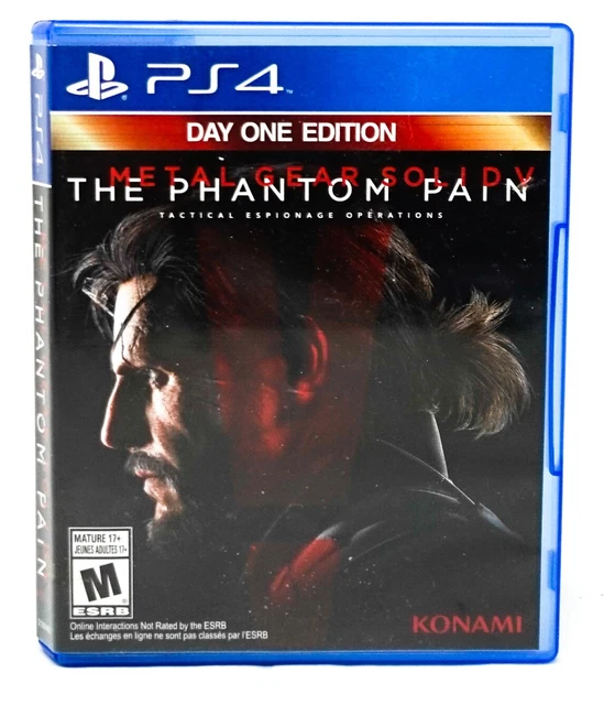 METAL GEAR SOLID V THE PHANTOM PAIN - SONY PS4 - PAL FR - COMPLET TBE