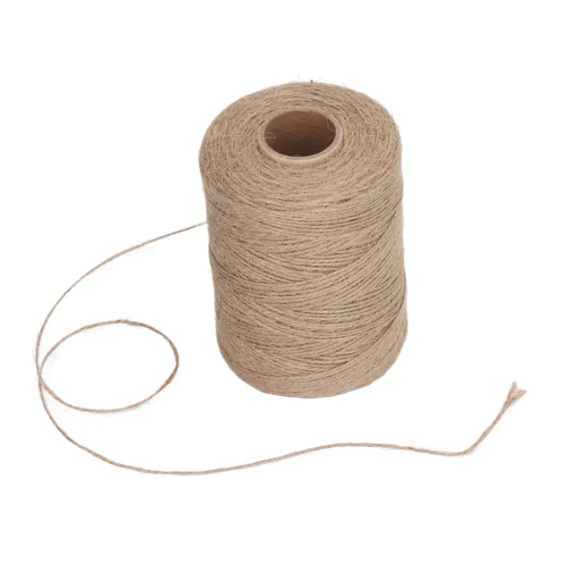 JUTE ROPE STRONG Hemp 2mm 2 Ply Twine String Safety Protection DIY