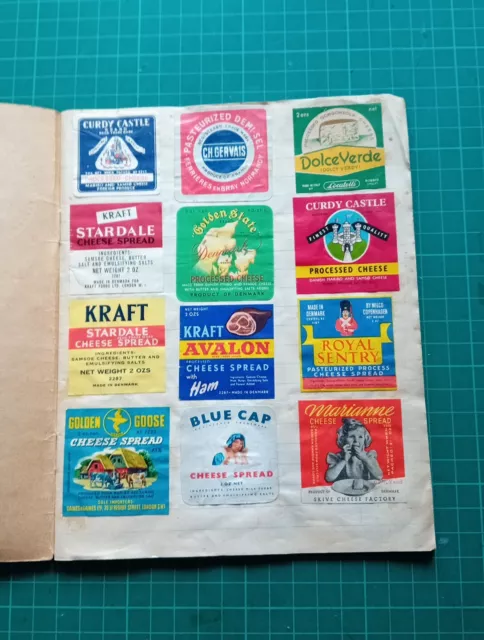 Collection Of Vintage  Triangle Cheese  Labels 150+