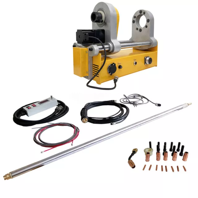 1 PC 110V Auto Rotary Inner Boring Welder Portable Line Machine Welder Metalwork
