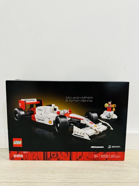 LEGO ICONS 10330 McLaren MP4/4 Ayrton Senna BRAND NEW SEALED £62.43