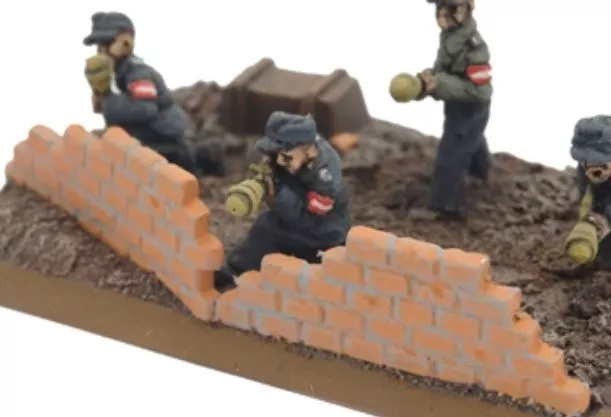 Miniaturas de juego Flames of War GE829 Hitlerjugend pelotón (32 figuras)