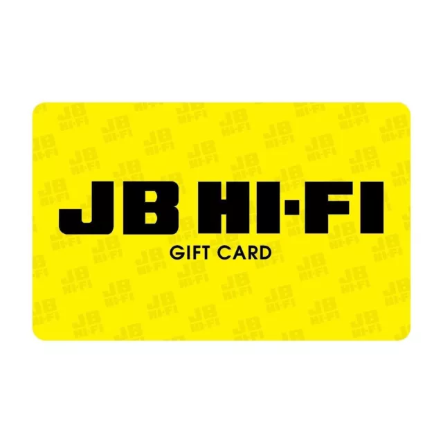 JB Hi-Fi Gift Card - $100 Balance.