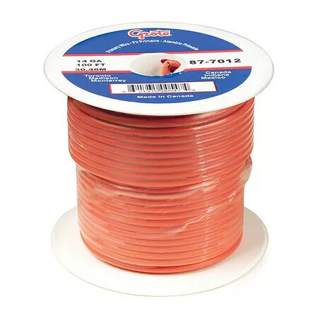 Grote 87-8012 16 Awg 1 Conductor Stranded Primary Wire 100 Ft. Or