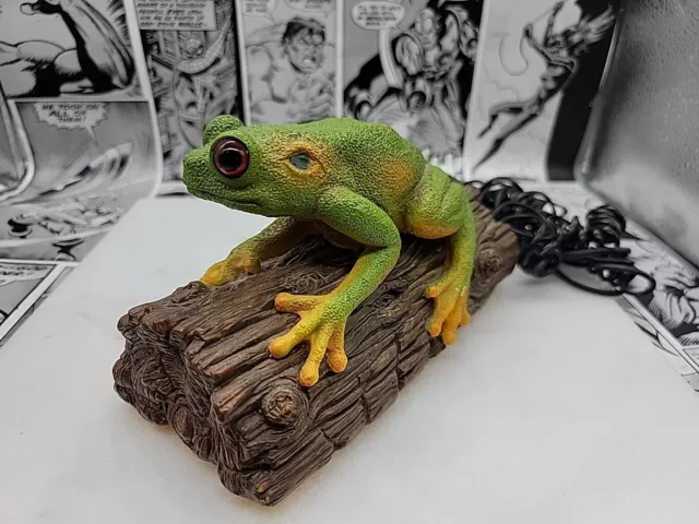 Rainforest Tree Frog Landline Phone Ribbet Ring Untested