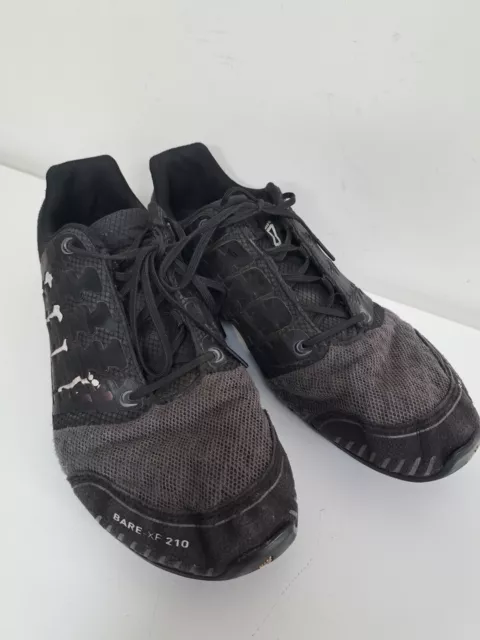 Inov-8 Bare-XF 210 Mens Minimal Barefoot Shoes Sneakers UK 9.5 Triple Black
