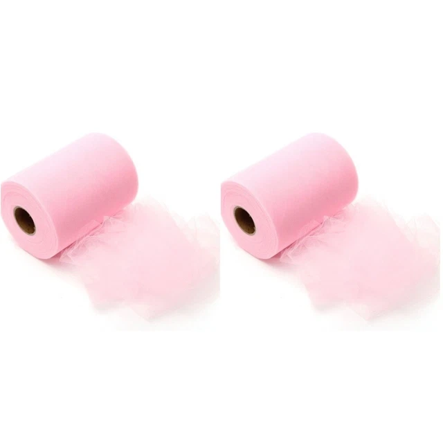 2 piezas Rollo de tela profesional resistente decoración para fiesta boda banquete hogar