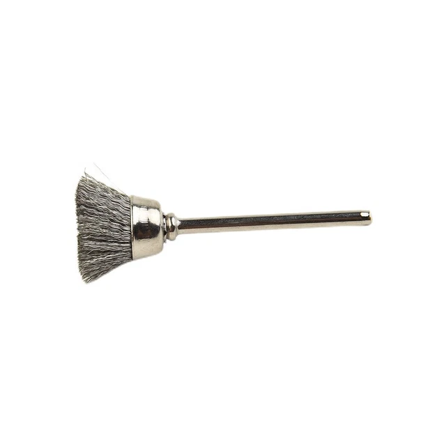 10Pcs Mini Wire-Brush / Brushes Brass-Cup Wheel For Grinder / Drill Hand Tools