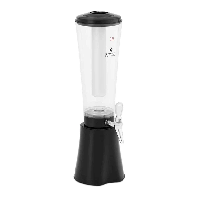 Saftspender Saftdispenser Gastro Getränkespender Zapfhahn 3 L LED-Beleuchtung