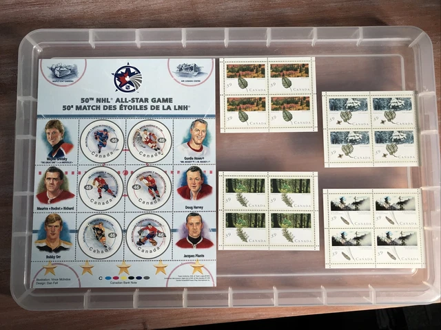 Canada stamps Mint unchecked collection (SS666)