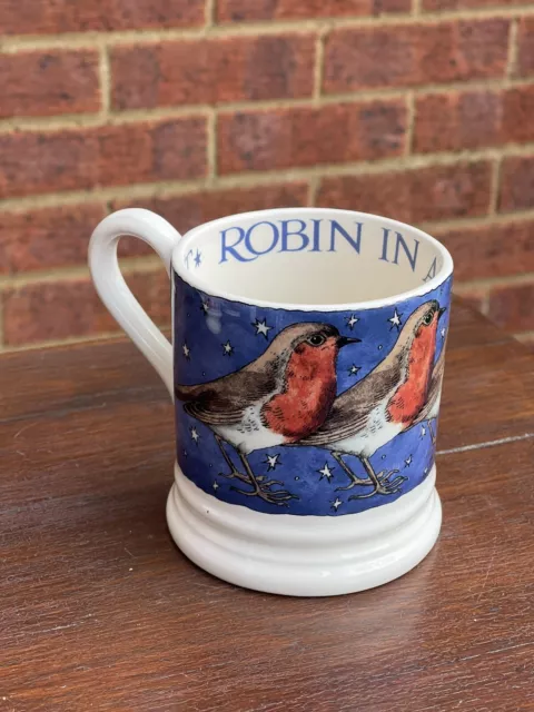 Emma Bridgewater Robin Half Pint Mug