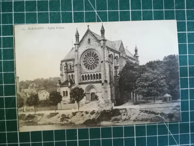 sb031 CPA TBE 1904 Bar le Duc - Eglise Saint Jean