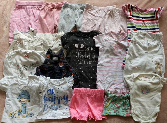Baby Girls Spring Summer Bundle 0-3 Months - Next Gap M&S Joules Cath Kids etc