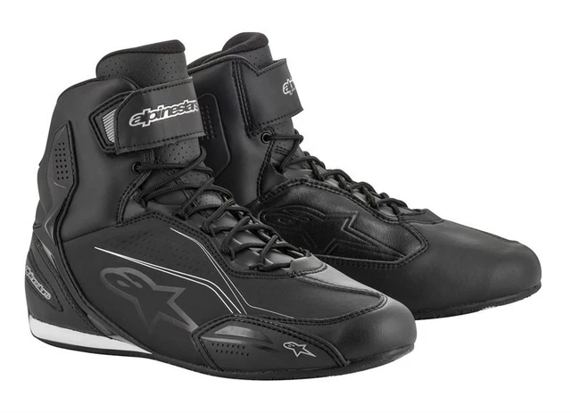 Alpinestars Stella Faster-3 Noir Argent Botte - Nouveau! Livr. gratuite!