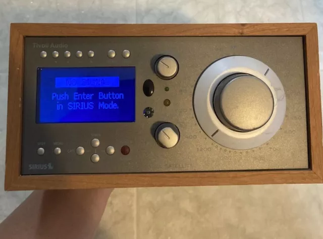 Tivoli Audio Model Satellite Sirius XM AM/FM Table Radio