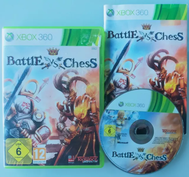 Buy the 7 Microsoft Xbox 360 PAL European Games Battle vs. Chess