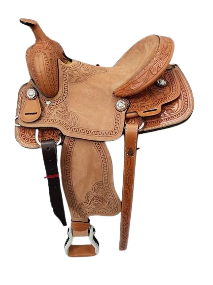 Selle de cheval Western Trail Ranch corde à outils à la main