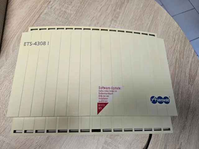 Auerswald ETS-4308 I ISDN Anlage mit Modul Clip 800
