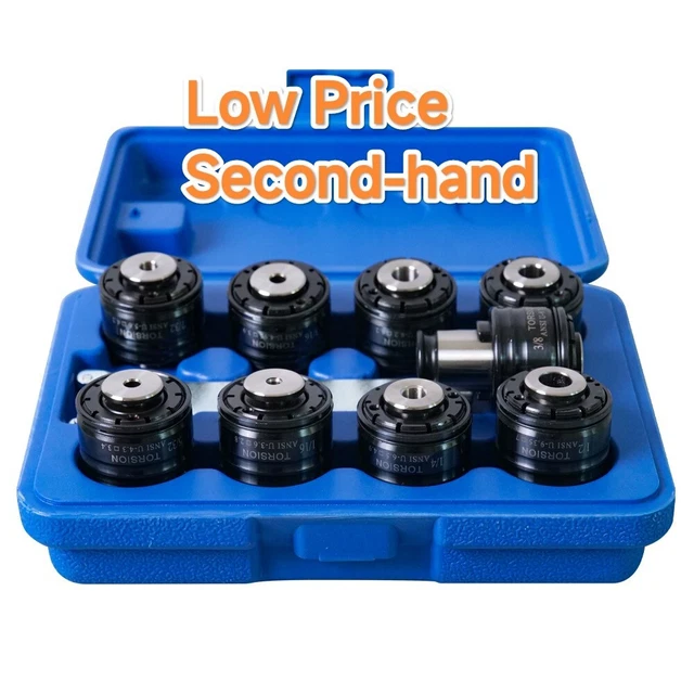 US STOCK Second-hand GT12 ANSI Tapping Collets for Electric Tapping Machine M16R