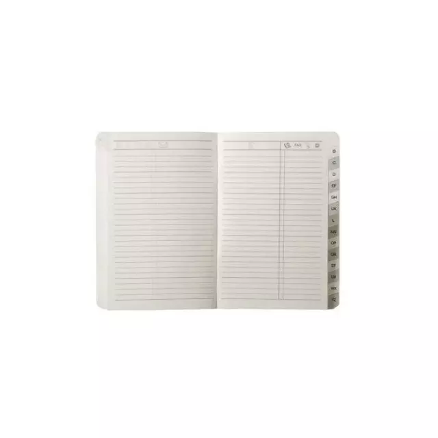 [Ref:708015Q] QUO VADIS Répertoire adresse pour Agenda 10 x15 cm Blanc 16P