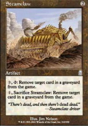 MTG Steamclaw - Foil, Light Play, English Odyssey