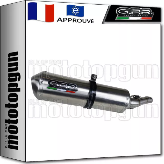 Gpr Ligne Pot Complete Approuve Satinox Honda Cbf 125 Ie 2010 10 2011 11 2012 12