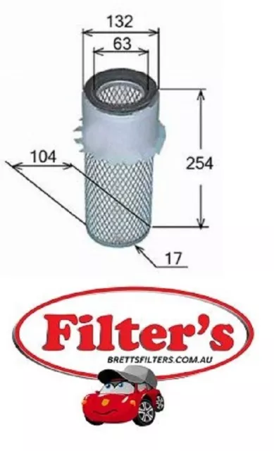 A5501Out Air Filter For Bobcat Loaders 543 553 600 631 642 700 742B