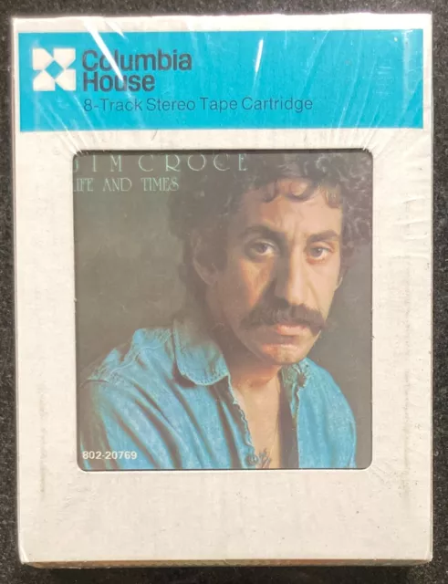 Still Sealed Jim Croce Life And Times Columbia House 8-Track Tape~Excellent Folk