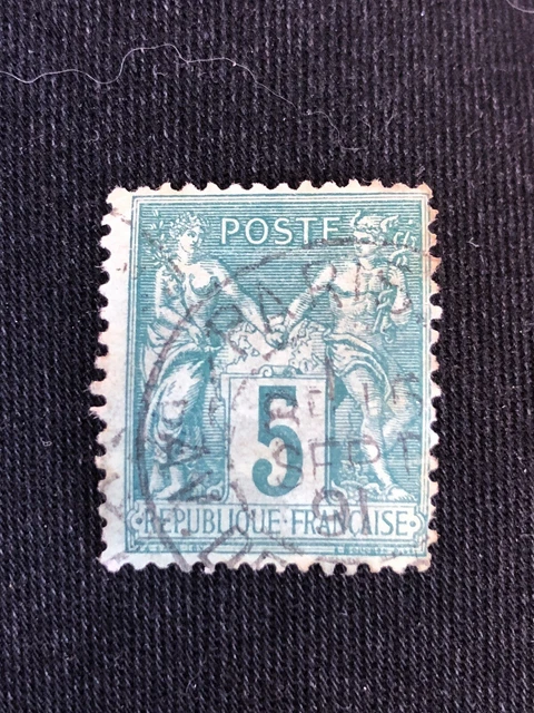 FRANCE N°106 Sage oblitéré PARIS