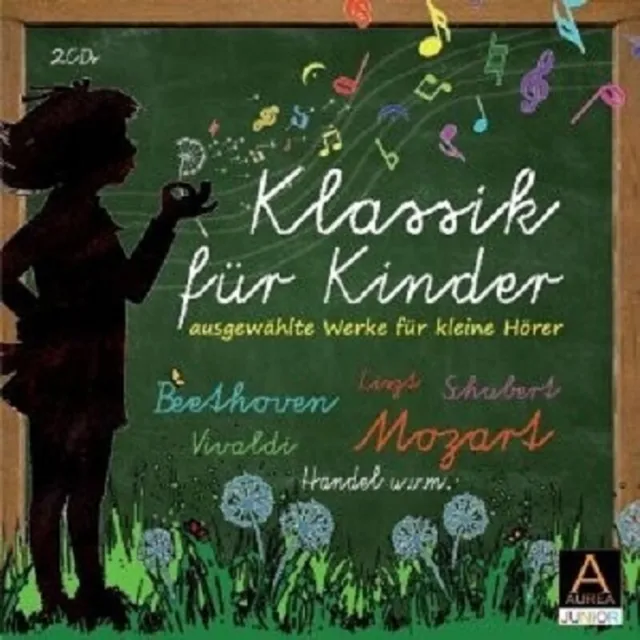 KLASSIK FÜR KINDER 2 CD SINFONISCHE MUSIK NEUF Mozart Beethoven Händel Schumann