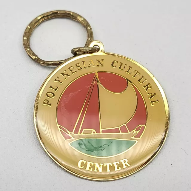 ⭐️ Polynesian Cultural Center Souvenir Keychain Key Chain Ring