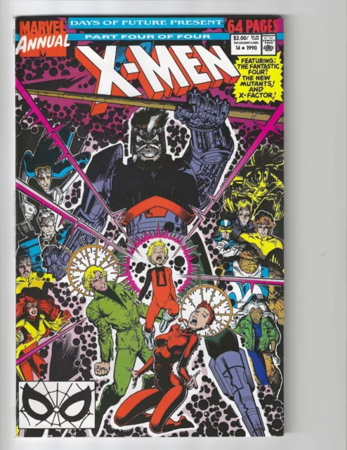 UNCANNY X-MEN ANNUAL #14 - 1st Gambit Copper Age Marvel Key 1990
