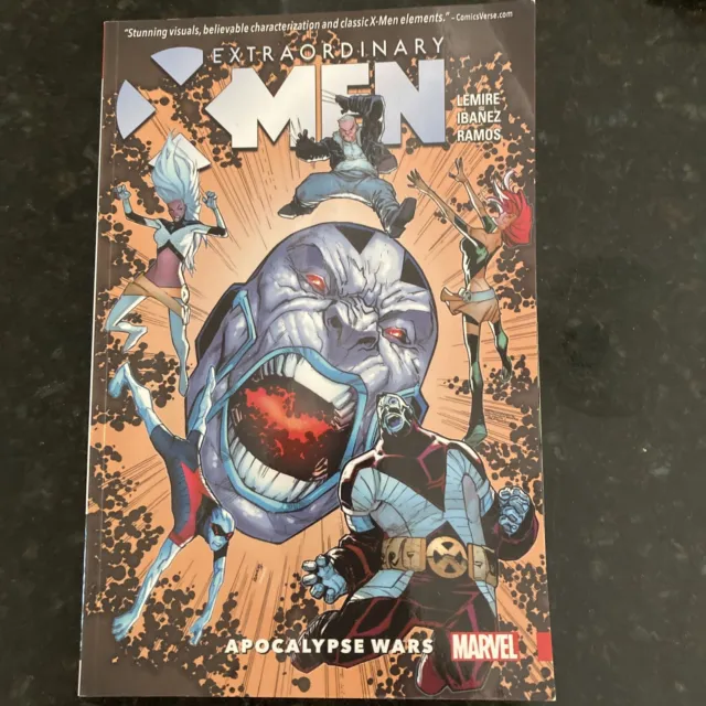Extraordinary X-Men, Volume 2: Apocalypse Wars by Jeff Lemire: Used