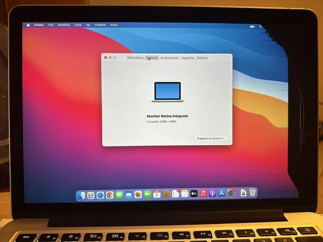 Apple MacBook Pro Retina 13 (128GB SSD, Intel Core i5 2,7 GHz, 8GB RAM) A1502 6