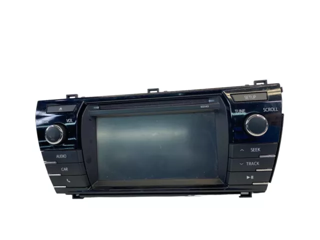 2014-2016 Toyota Corolla Dash Radio Receiver CD Player Display Assy 86140-02050