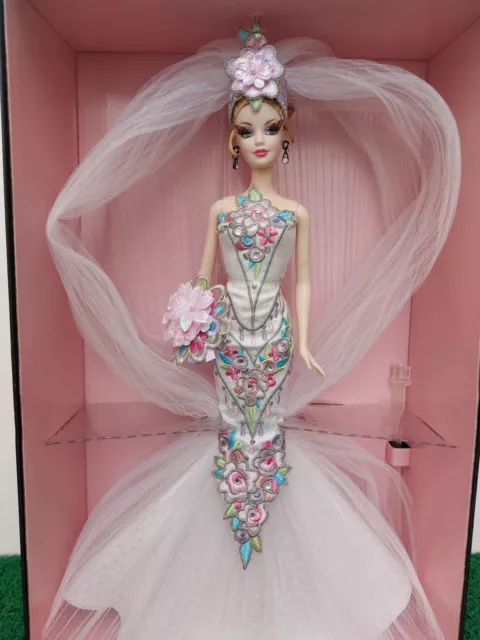 NRFB 027084293654 Couture Confection Bride Barbie Mattel J0981 Gold Label
