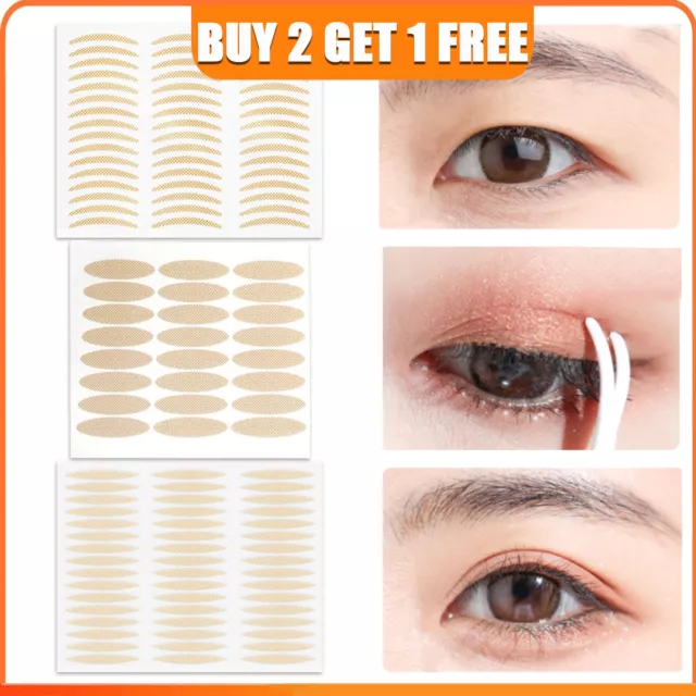 Invisible Lace Mesh Double Eyelid Lift Strip Tape Waterproof Adhesive Makeup