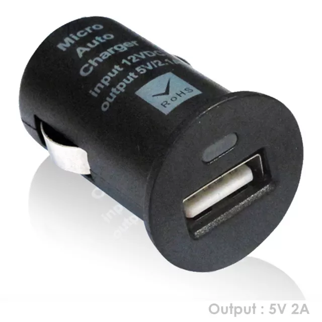 5V 2A 2Amp 2000ma 10 watt high power USB CAR auto fast charger ac adapter 12V
