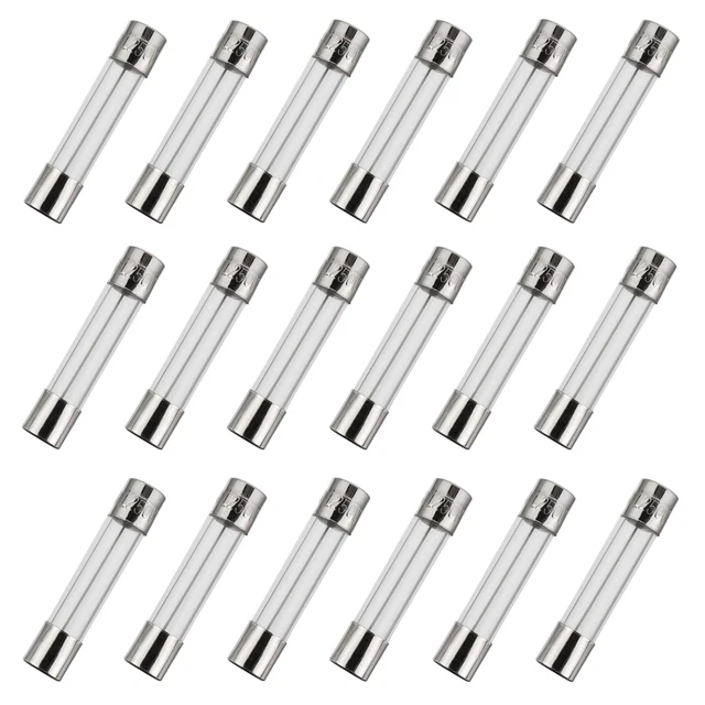 6X30 Mm 3 a 250 V 0,24X1,18 Pouces F3AL250V 3 Amp 250 Volts Fusibles En Verre À