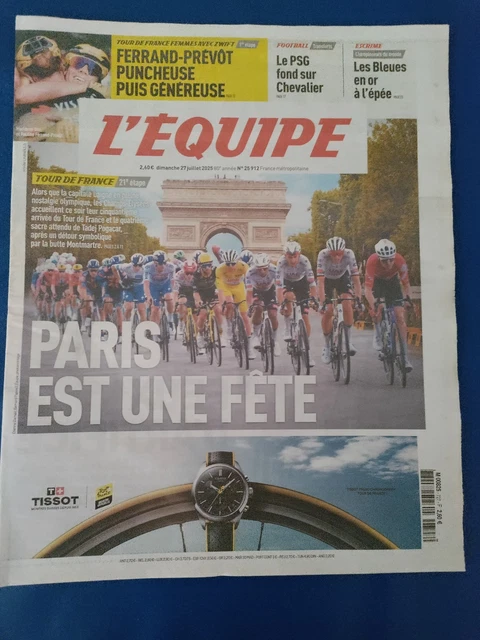 Journal L’Équipe Du 27 Mai 1993 - Réédition Collector Sous Blister, Football