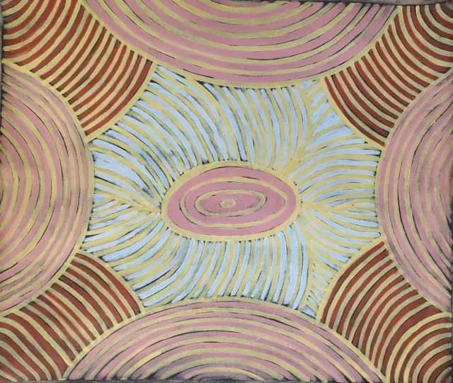 Aboriginal Painting - Ada Bird Petyarre, Body Paint, 1998 2