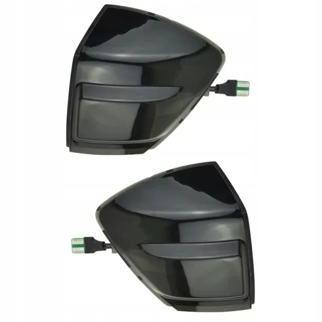 2x DYNAMISCHE LED SEITENBLINKER BLINKER SCHWARZ FÜR FORD GALAXY II