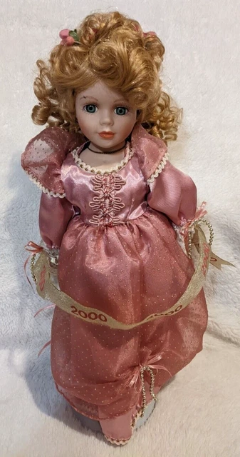 Heritage Signature Collection Porcelain  2000 Millennium Doll “Crystal” #12228 