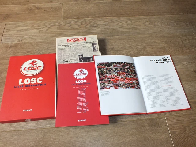 Football poster team mannschaft squadra équipe Lille Losc