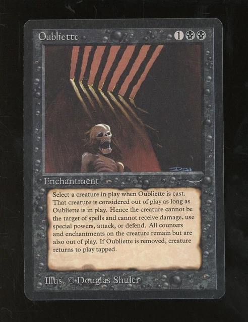 Oubliette - Arabian Nights - Magic the Gathering - MTG