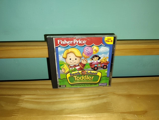 FISHER PRICE READY For School Toddler CD Rom Game $50.00