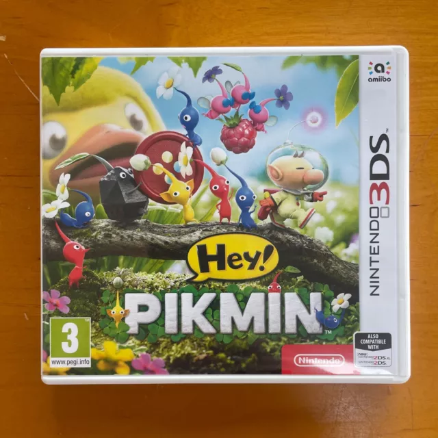 Nintendo 3DS Hey! Pikmin - nur Etui & Broschüre Handbuch