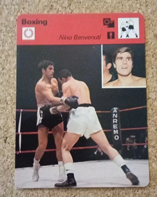 Nino Benvenuti - Boxing -  Editions Rencontre Sportscaster 1978 (Uk)