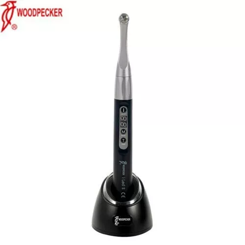 Woodpecker i LED II Dental Wireless 1 Sec Curing Light 3000mw/cm2 Wide Spectrum