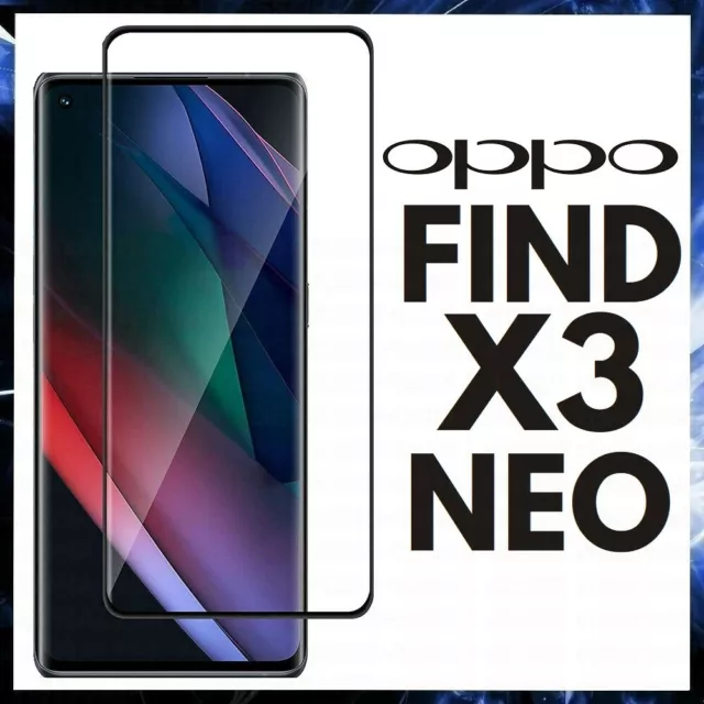 For OPPO FIND X3 NEO CURVED SCREEN PROTECTOR FULL COVER GORILLA TEMPERED GLASS